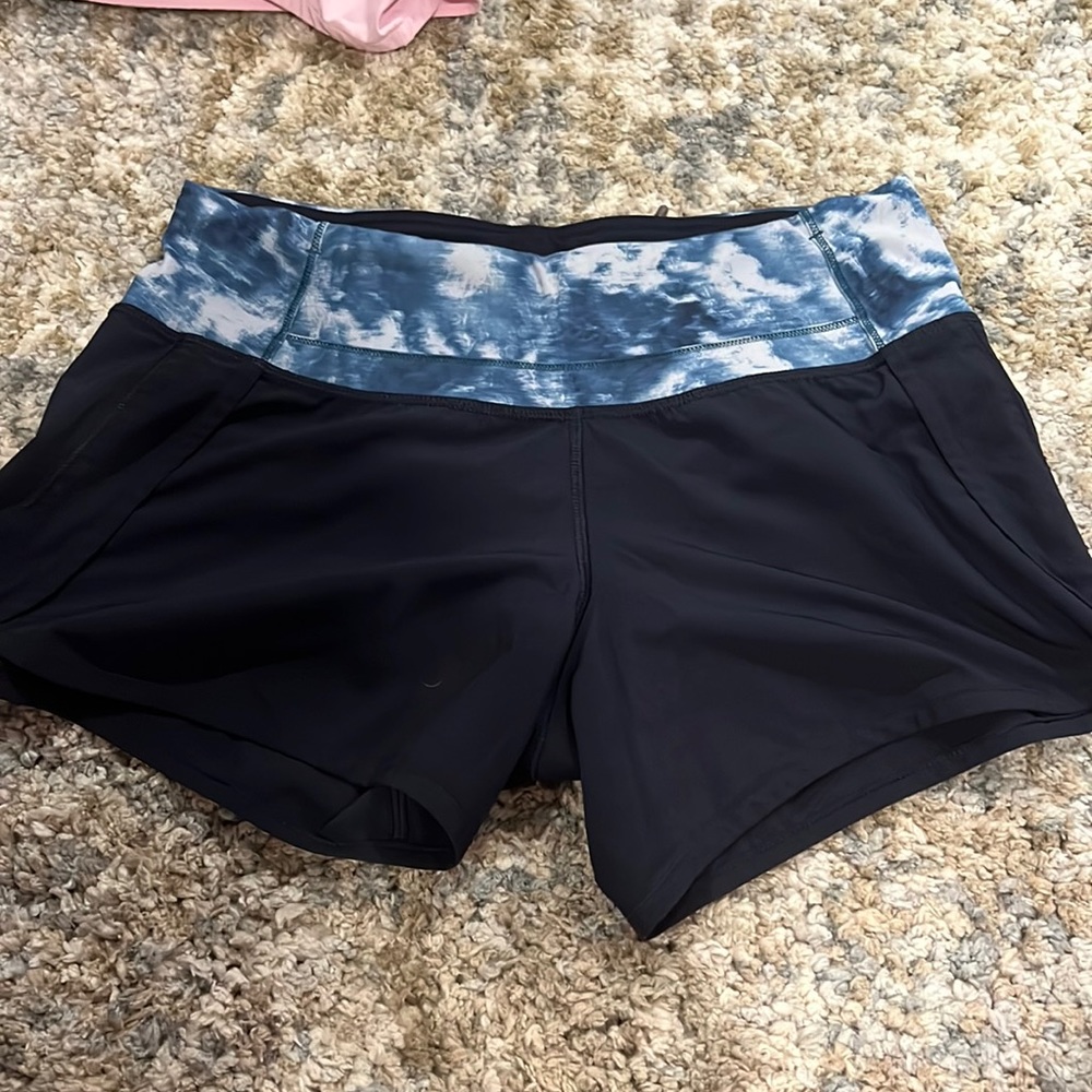 Navy Lululemon Shorts